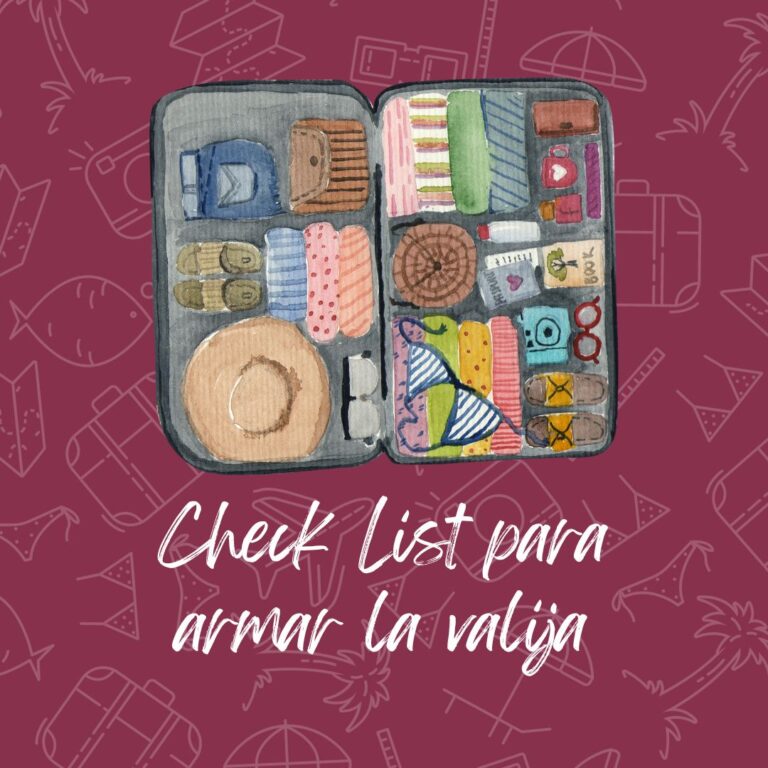 Preparando tu Aventura: Checklist para Armar tu Valija