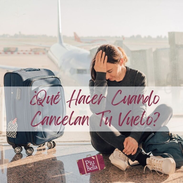 ¿Qué hacer cuando cancelan tu vuelo?
